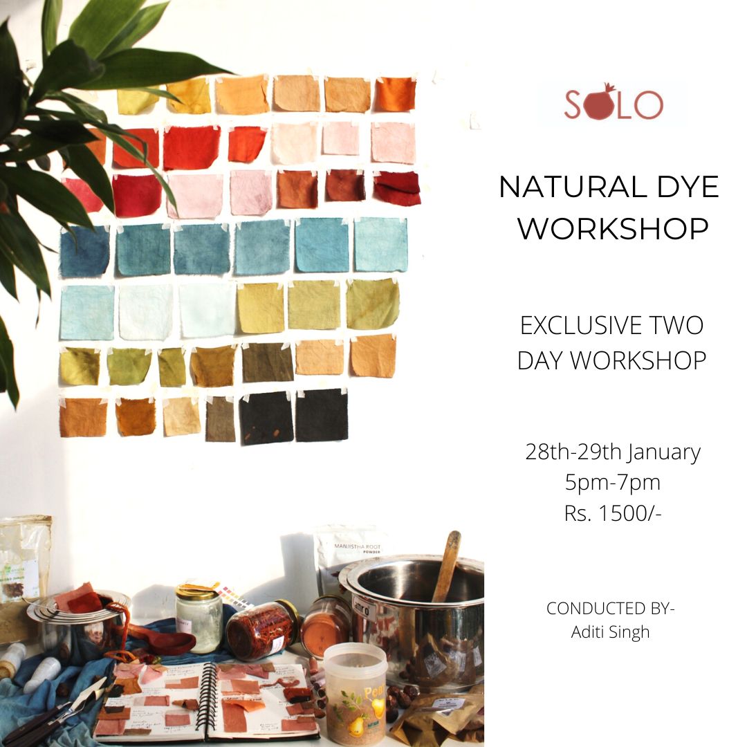 NATURAL DYE WORKSHOP! - LIVE